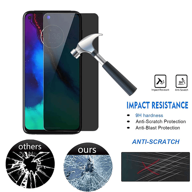 para Motorola Moto G Stylus 2020 Protector de Pantalla de Pr