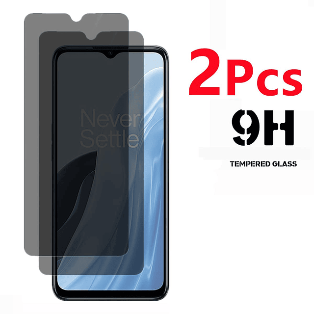 para OnePlus Nord N300 5G Vidrio Templado Antiespía, 2 Pieza