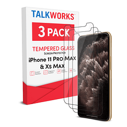 TALK WORKS Protector de pantalla para iPhone 11 Pro Max tamb