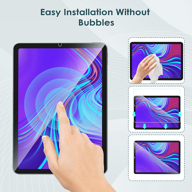 2 Unidades para Samsung Galaxy Tab A9 Protector de Pantalla