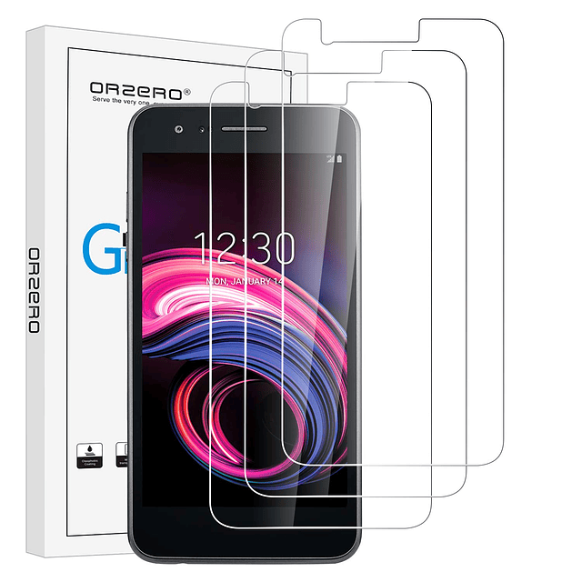 Paquete de 3 Compatible con LG Aristo 3, Tribute Empire, Pho