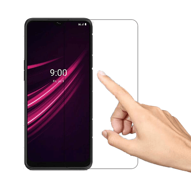 para T-Mobile Revvl V + 5G Protector de pantalla de vidrio t