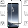 Protector de pantalla para Galaxy S8 Plus, paquete de 2 prot