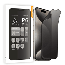 Protector de pantalla de vidrio flexible para iPhone 15 Pro