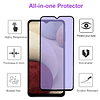 Paquete de 2 protectores de pantalla de vidrio templado anti