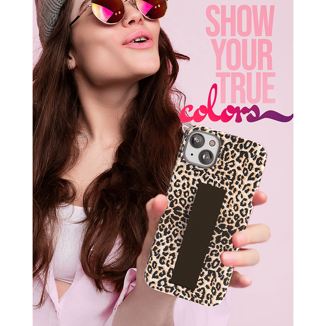 Funda para dedo diseñada para iPhone 14 con agarre para corr