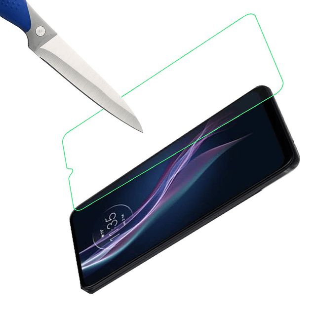 Paquete de 3 Diseñado para Motorola Moto One Fusion Vidrio t