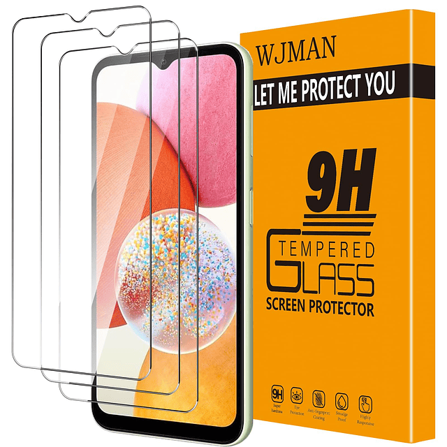 Paquete de 3 Protector de Pantalla para Samsung Galaxy A14 5