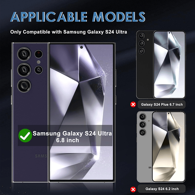 Protector de pantalla de privacidad para Samsung Galaxy S24