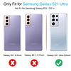 Paquete de 3 protectores de lente de cámara para Samsung Gal