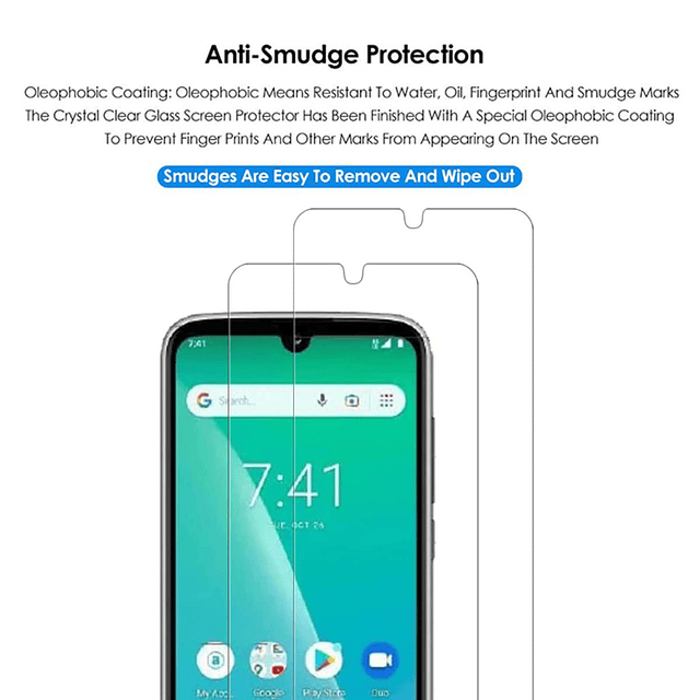 Protector de Pantalla de Vidrio para Sense TW-102 6.0"- Paqu