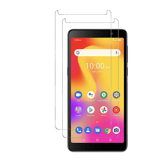 Protector de Pantalla para Alcatel TCL A3, 2 Piezas Dureza 9