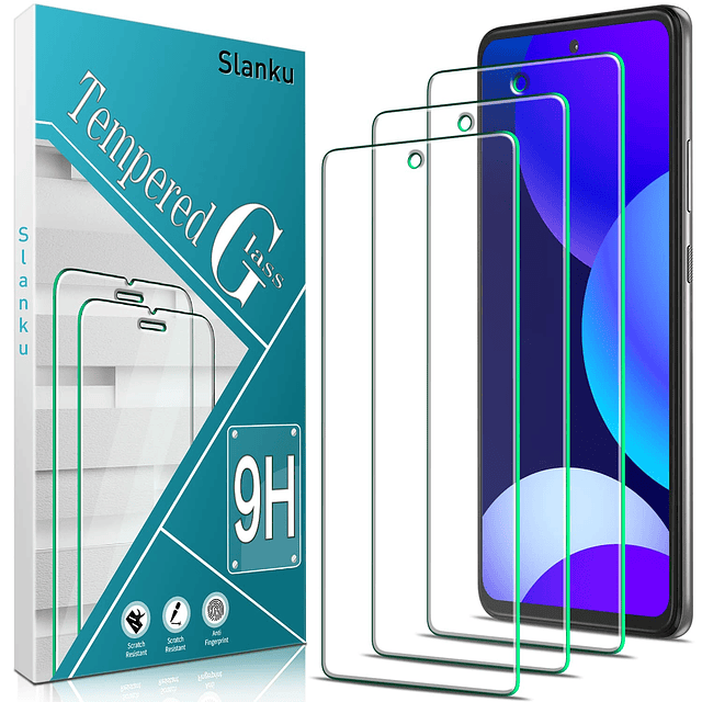 3 unidades Protector de pantalla diseñado para Motorola Moto