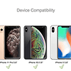 paquete de 3 diseñado para Apple iPhone XS y iPhone X 5,8 pu