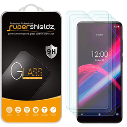 paquete de 3 diseñado para T-Mobile Revvl 4 Plus Protector d