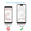 Protector de pantalla compatible con Google Pixel 3 XL 6,3 p