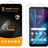 2 unidades diseñado para Alcatel TCL A3X A600DL Protector de