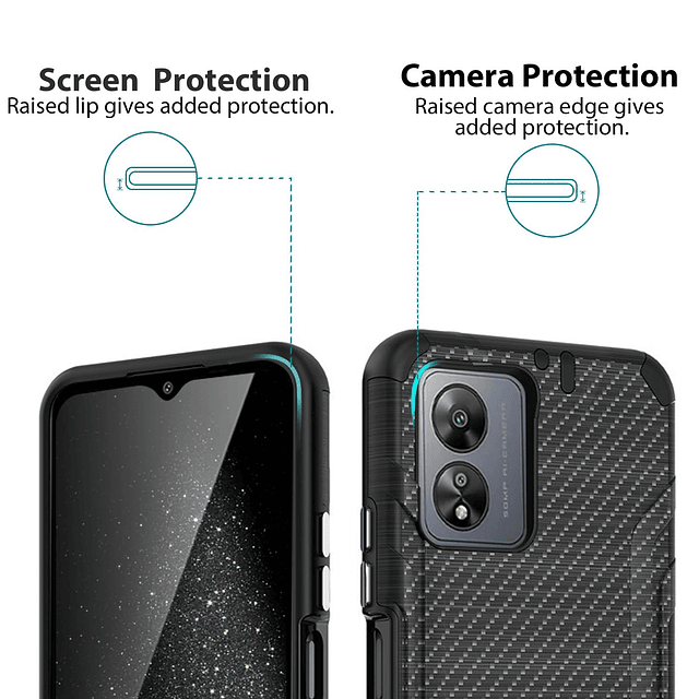 - Funda compatible con Boost Celero5G SC 2024 solo versión S