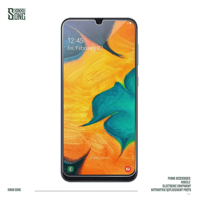 Protector de pantalla de 3 piezas para Galaxy A20 2019 SM-A2