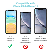 Paquete de 3 protectores de pantalla para iPhone 11/iPhone X