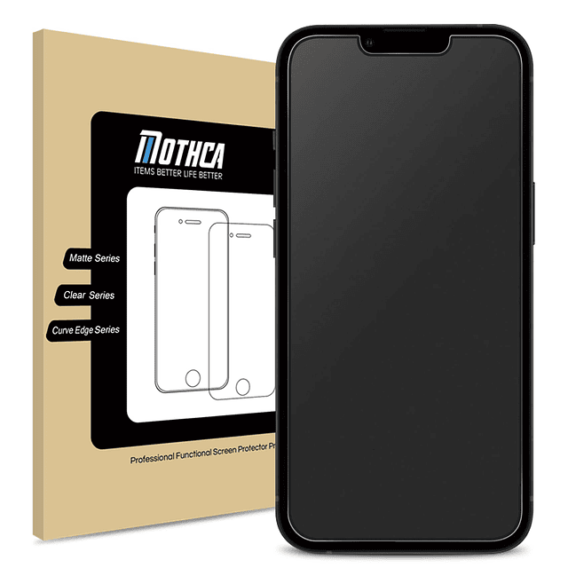 Protector de pantalla de vidrio templado mate para iPhone 13