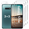 3+3 Pack Protector de Pantalla Galaxy S10e + Protector de Le