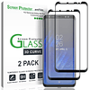 2 unidades Protector de pantalla de cristal para Samsung Gal