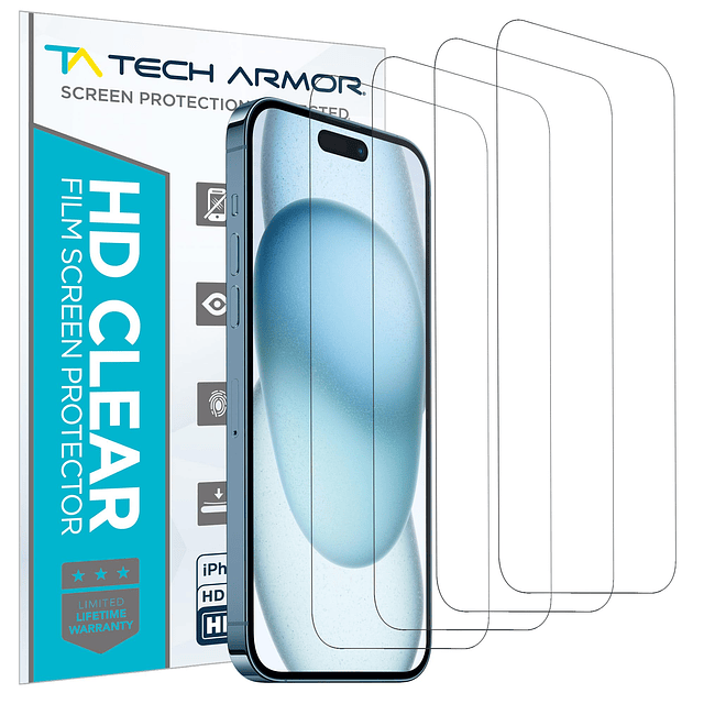 Protector de pantalla para iPhone 15 de 6,1 pulgadas – Pelíc