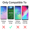 Paquete de 3 Protector de Pantalla para Samsung Galaxy S10e