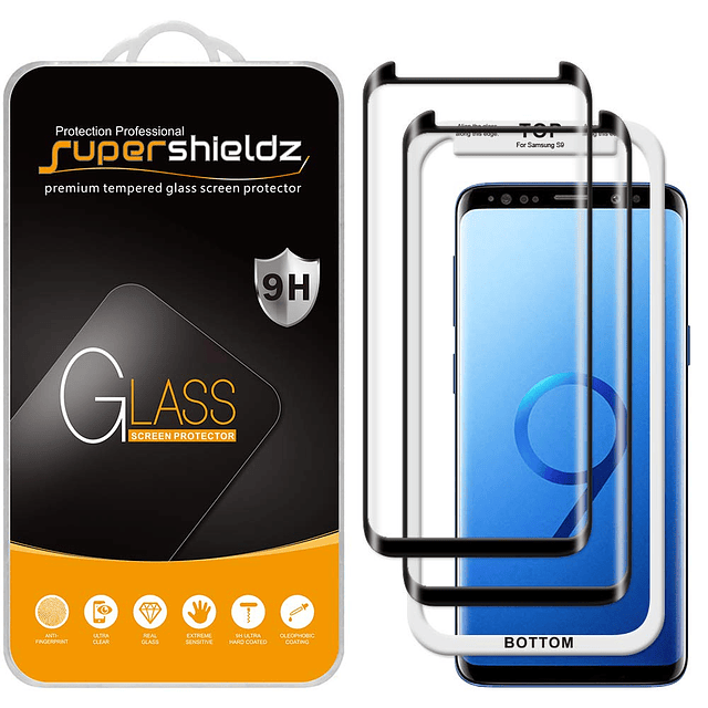 2 unidades diseñado para Samsung Galaxy S9 Protector de pant