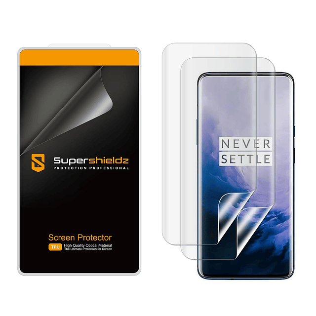 paquete de 2 diseñado para OnePlus 7 Pro y OnePlus 7T Pro pr