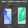 3+2 Compatible para OnePlus 9 Pro, Paquete de 3 Protectores