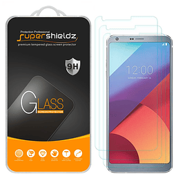 paquete de 3 diseñado para LG G6 Protector de pantalla de vi