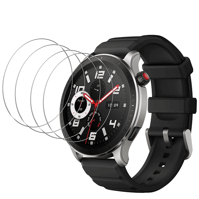 Protector de Pantalla de Vidrio Templado para Amazfit GTR 4