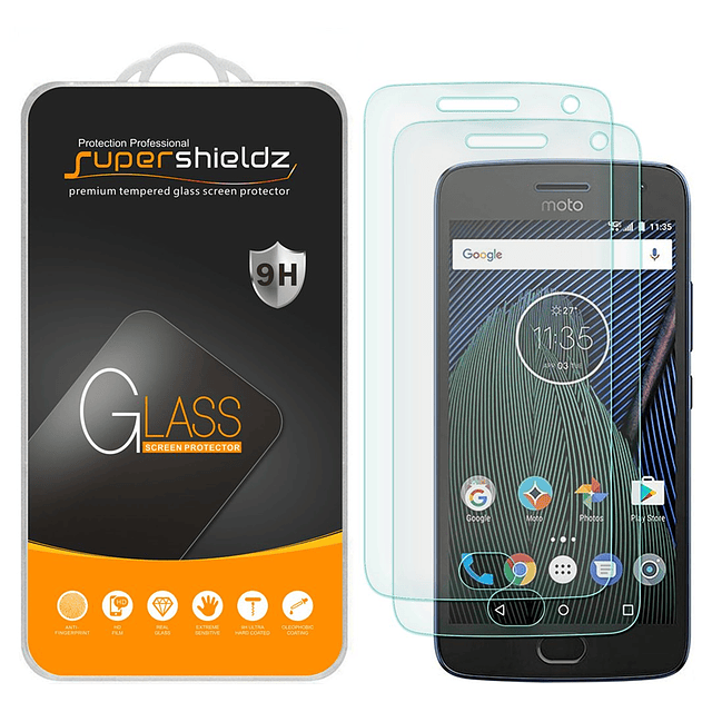 paquete de 2 diseñado para Motorola Moto G5 Plus y Moto G Pl