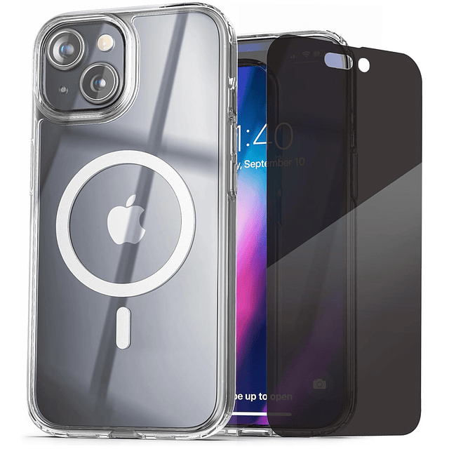 Funda de privacidad, diseñada para iPhone 15 2023, funda tra