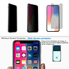 Protector de pantalla de privacidad de vidrio templado para