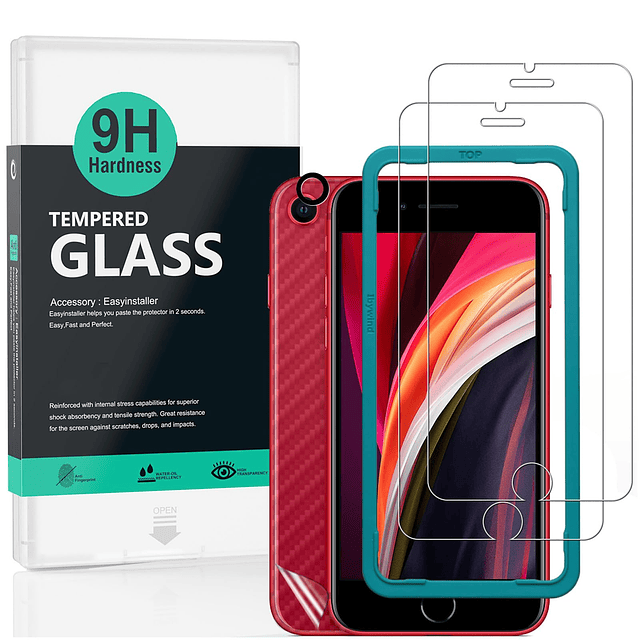 Protector de pantalla para iPhone SE 2022/SE 2020/7/8 4,7 pu