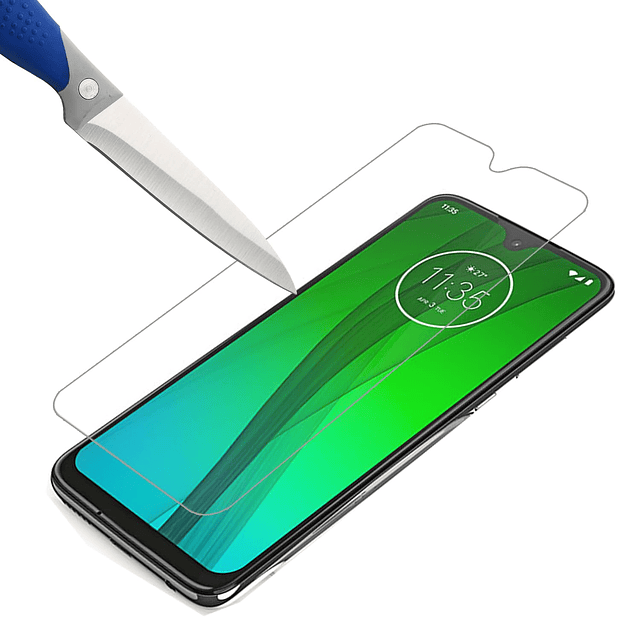 PAQUETE DE 3 Diseñado para Motorola MOTO G7 Vidrio templado