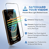 |Paquete de 2| Eye Safeguard Protector de pantalla anti-luz