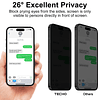 Protector de pantalla de privacidad compatible con iPhone 14