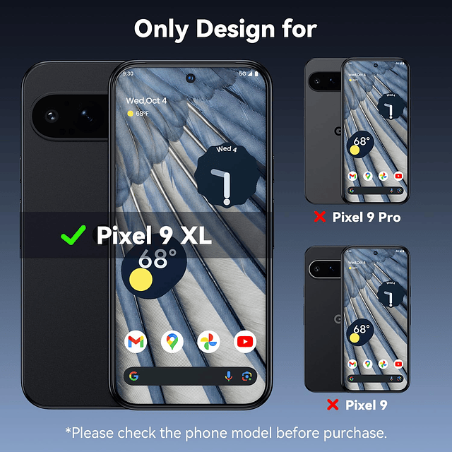 para Google Pixel 9 Pro XL Protector de pantalla – eliminaci