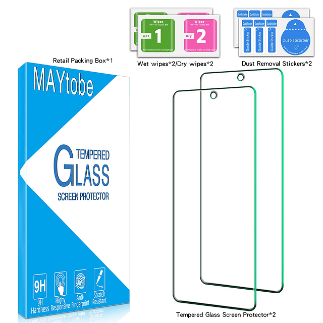 Paquete de 2 Diseñado para Motorola Moto G 5G 2022 Protector