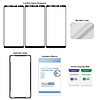 Pack de 3 Protectores de Pantalla de Cristal para Samsung Ga