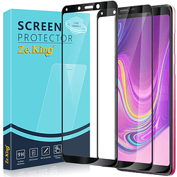 Paquete de 2 Diseño para Samsung Galaxy A9 2018 Protector de