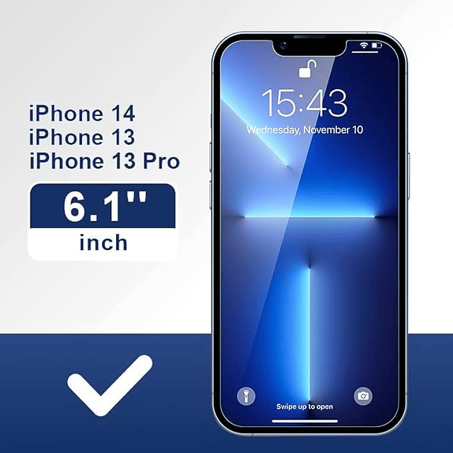 Protector de pantalla de vidrio templado inastillable para i