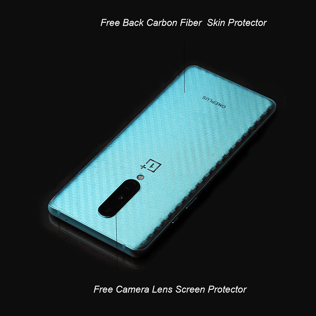 Protector de pantalla para OnePlus 8 paquete de 2, película