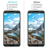 paquete de 2 diseñado para Google Pixel 3 Protector de panta