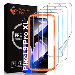 FANGTIAN 4 unidades para protector de pantalla Pixel 9 Pro X