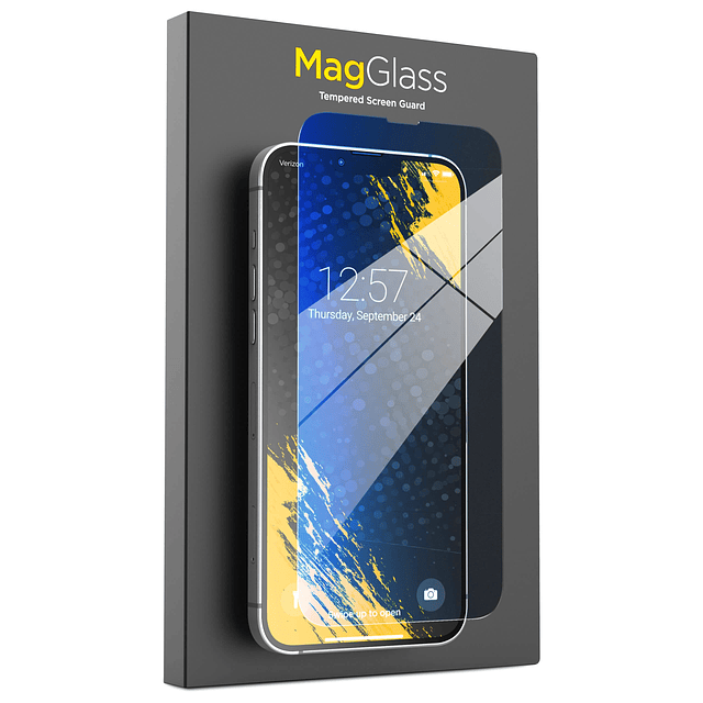 Magglass Protector de pantalla de luz azul para iPhone 14 Pl